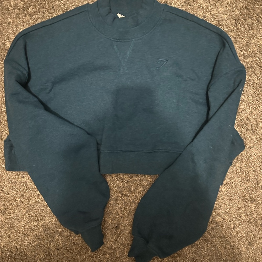 Gymshark Cropped Mock Neck Sweatshirt